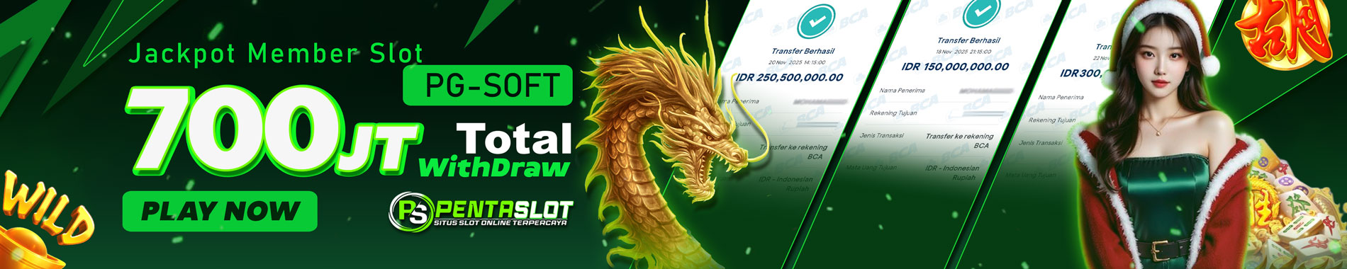 JACKPOT MEMBER PENTASLOT PGSOFT